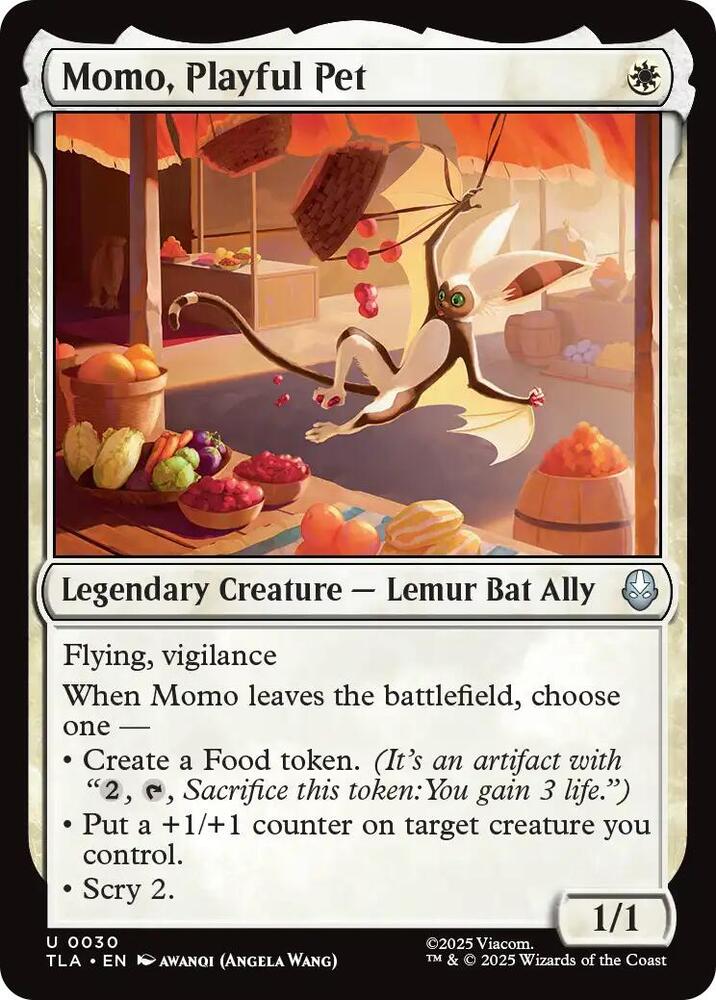 Image for Momo, Playful Pet (30) - Magic: The Gathering