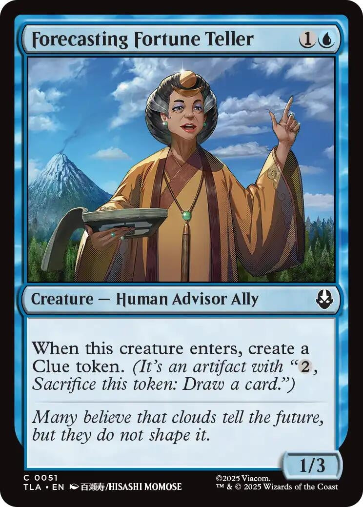 Image for Forecasting Fortune Teller (51) (TLA) - Magic: The Gathering