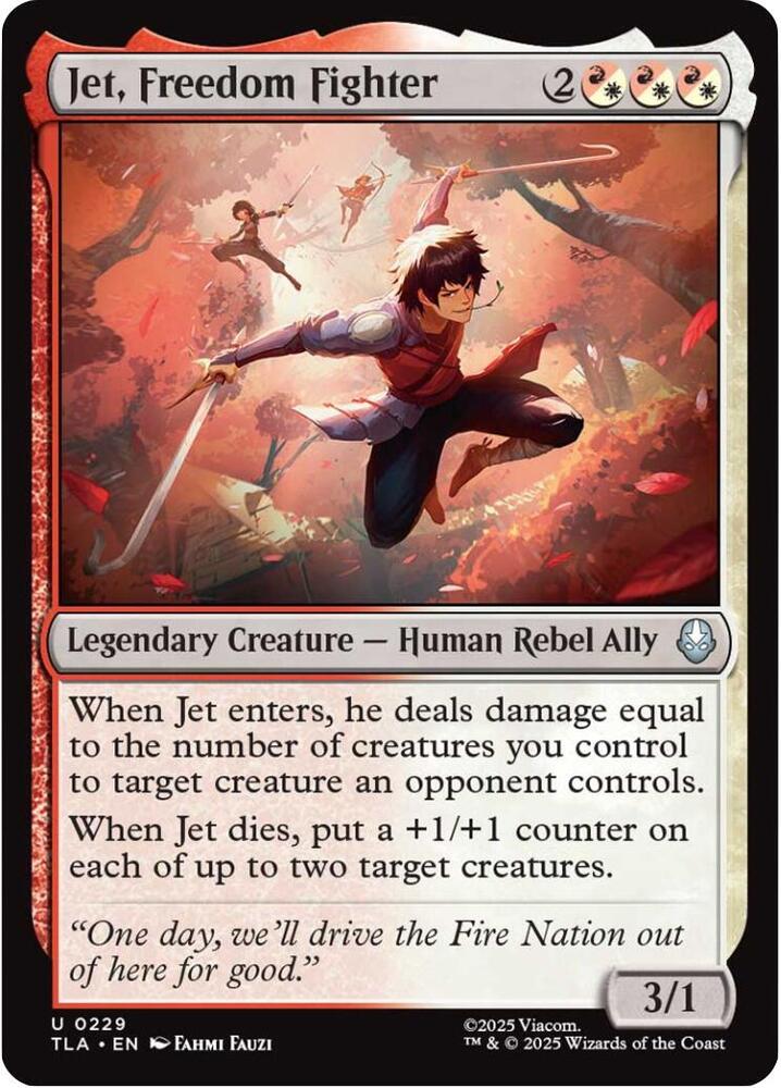 Image for Jet, Freedom Fighter (229) - Magic: The Gathering