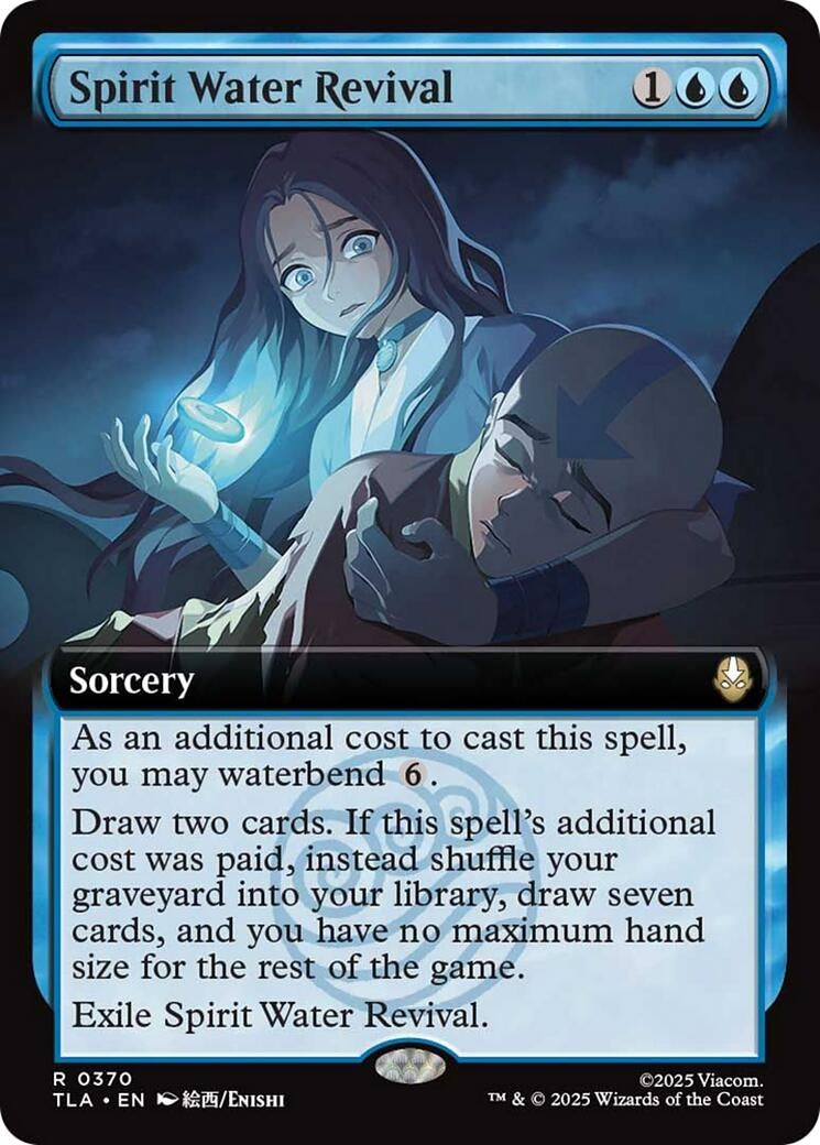Image for Spirit Water Revival (Extended Art) (370) - Magic: The Gathering