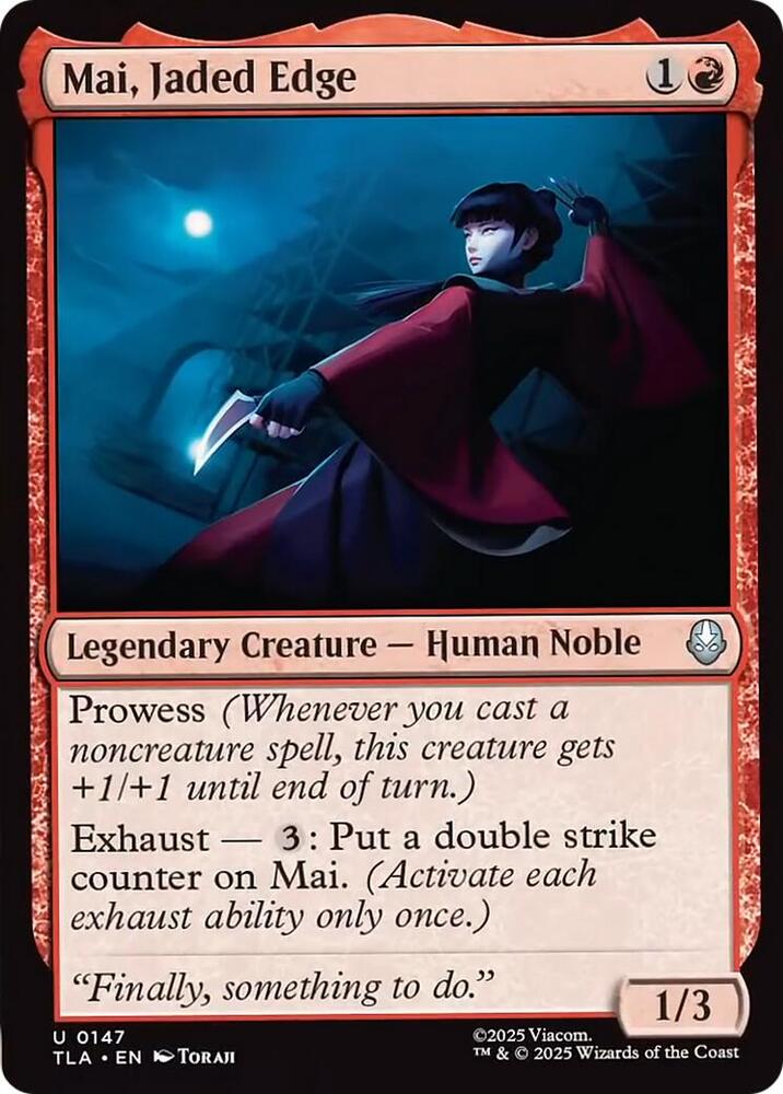 Image for Mai, Jaded Edge (147) - Magic: The Gathering