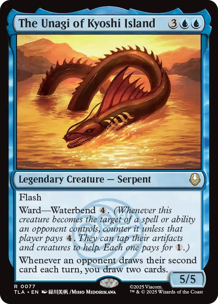 Image for The Unagi of Kyoshi Island (77) - Magic: The Gathering