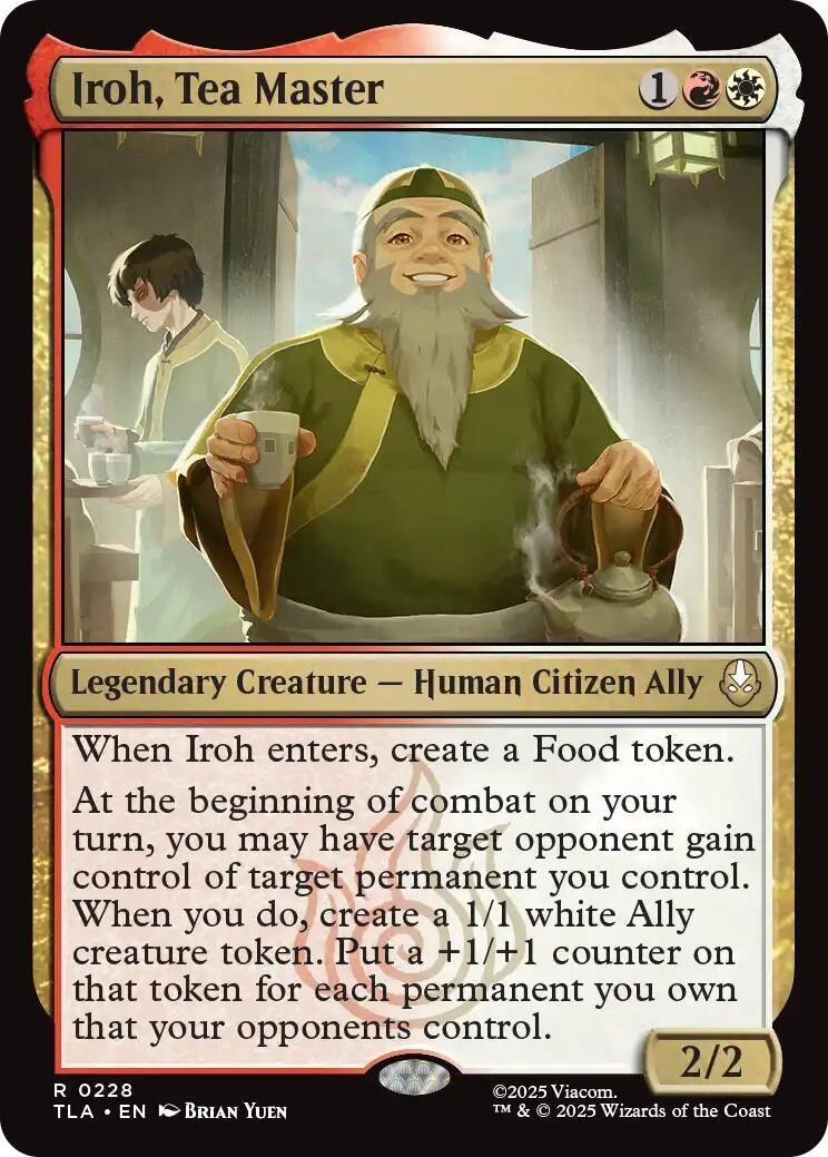 Image for Iroh, Tea Master (228) - Magic: The Gathering