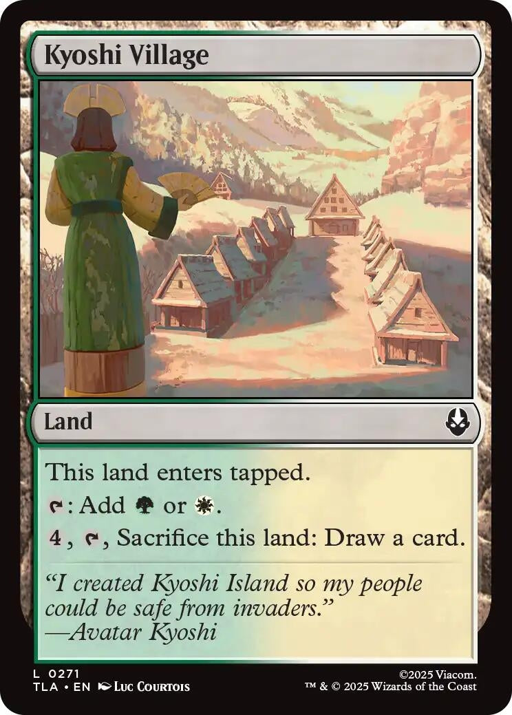 Image for Kyoshi Village (271) (TLA) - Magic: The Gathering