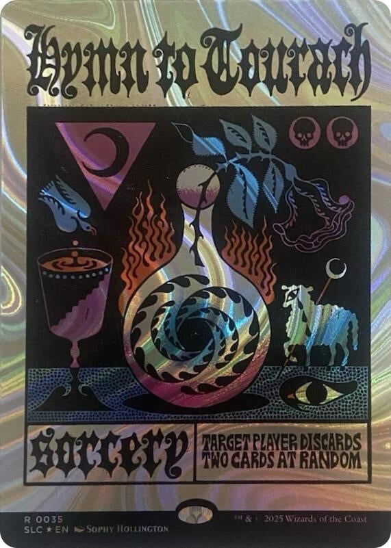 Image for Hymn to Tourach (Halo Foil) (35) - Magic: The Gathering