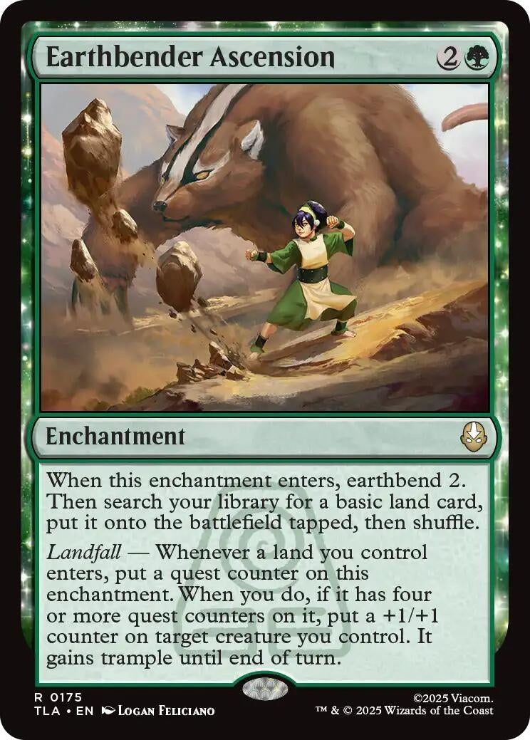 Image for Earthbender Ascension (175) - Magic: The Gathering