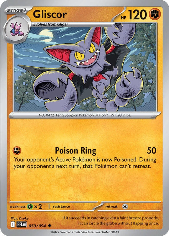 Image for Gliscor (050/094) (PFL) - Pokemon
