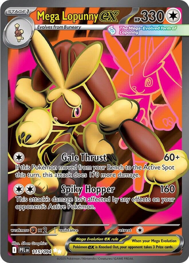 Image for Mega Lopunny ex (115/094) (PFL) - Pokemon