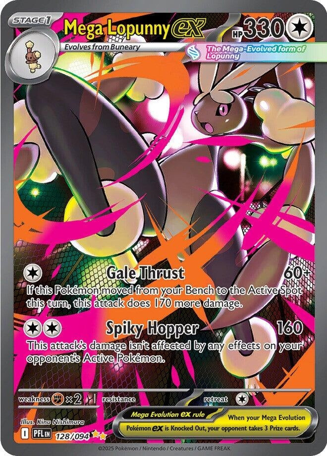 Image for Mega Lopunny ex (128/094) (PFL) - Pokemon