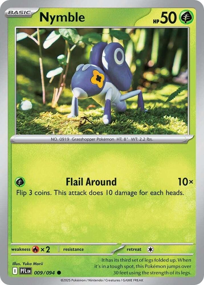 Image for Nymble (009/094) (PFL) - Pokemon
