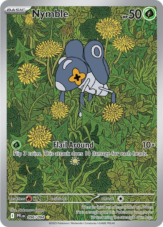 Image for Nymble (096/094) (PFL) - Pokemon