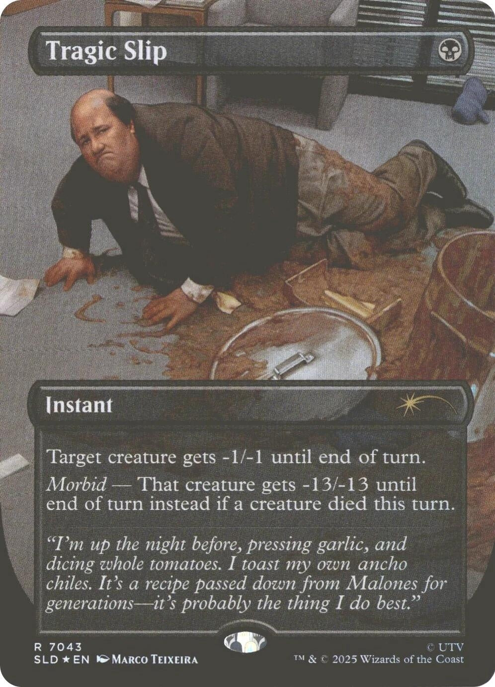 Image for Tragic Slip (7043) - Magic: The Gathering