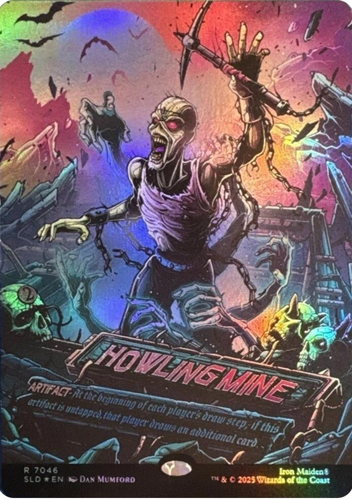 Image for Howling Mine (7046) (Rainbow Foil) (7046) - Magic: The Gathering