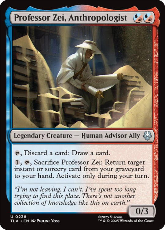 Image for Professor Zei, Anthropologist (238) - Magic: The Gathering