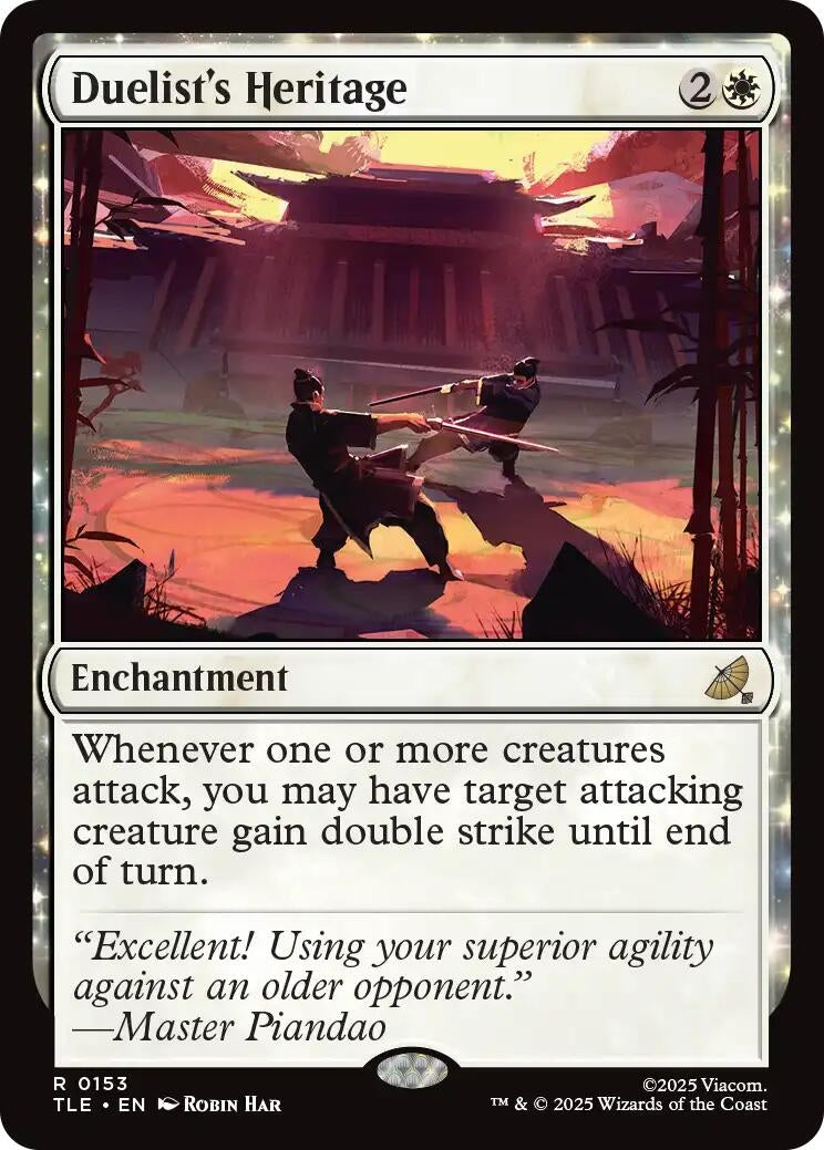 Image for Duelist's Heritage (153) (TLE) - Magic: The Gathering