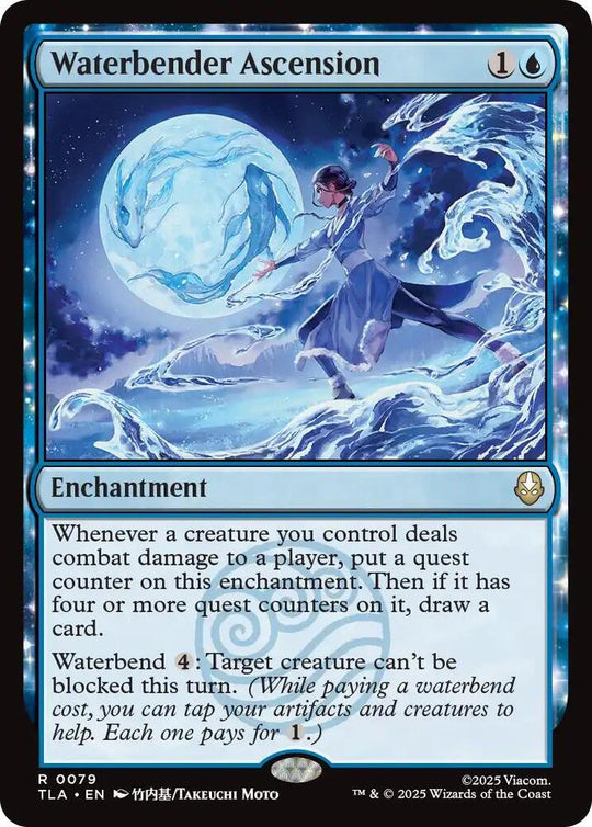 Image for Waterbender Ascension (79) - Magic: The Gathering