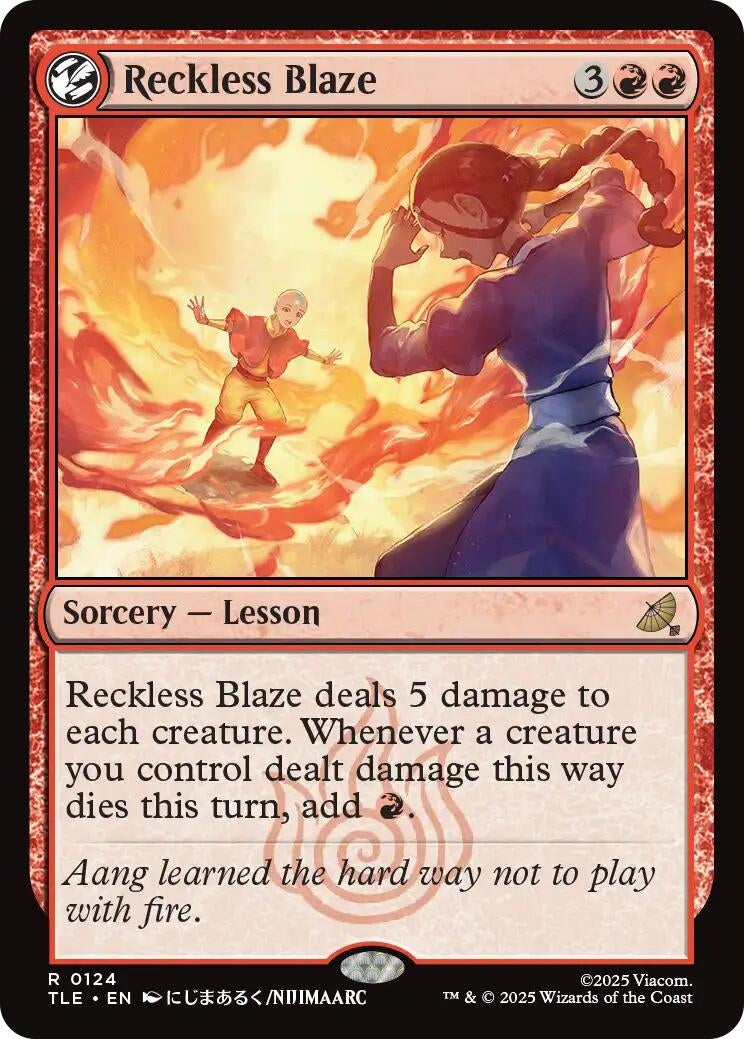 Image for Reckless Blaze (124) - Magic: The Gathering