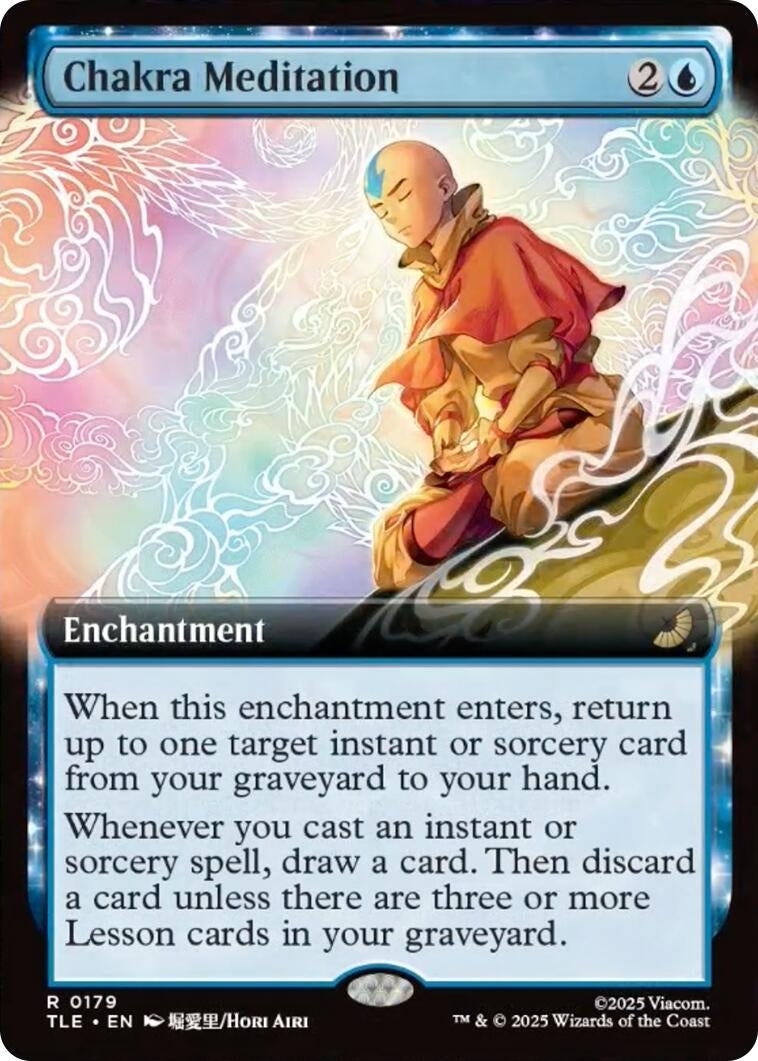 Image for Chakra Meditation (Extended Art) (179) (TLE) - Magic: The Gathering