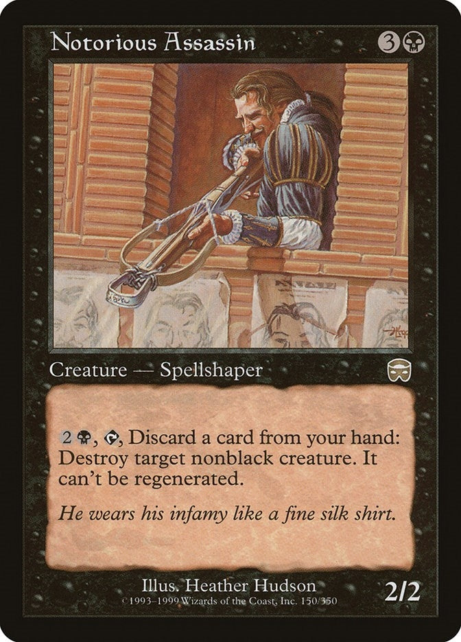 Image for Notorious Assassin (150) - Magic: The Gathering