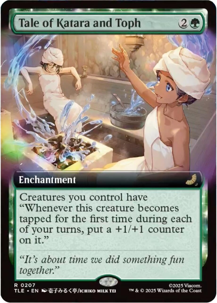 Image for Tale of Katara and Toph (Extended Art) (207) (TLE) - Magic: The Gathering