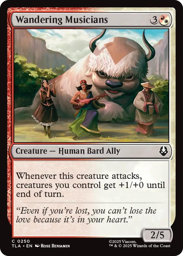 Image for Wandering Musicians (250) (TLA) - Magic: The Gathering
