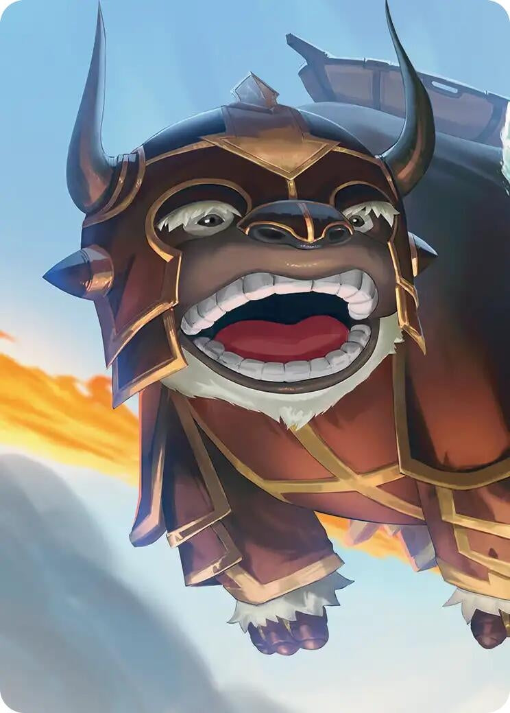 Image for Appa, the Vigilant Art Card (ASTLA) - Magic: The Gathering