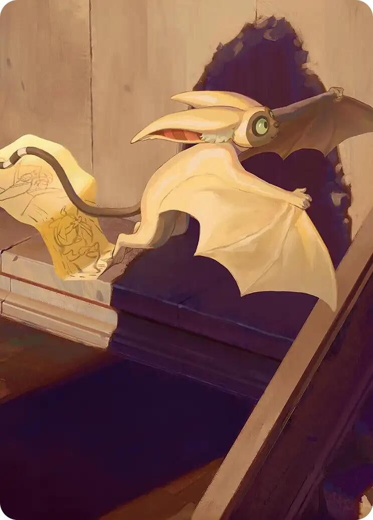 Image for Momo's Heist Art Card (ASTLA) - Magic: The Gathering
