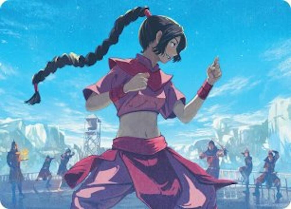 Image for Ty Lee, Chi Blocker Art Card (5) (ASTLA) - Magic: The Gathering