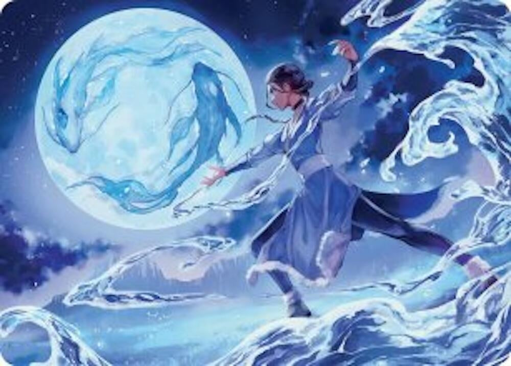Image for Waterbender Ascension Art Card (6) (ASTLA) - Magic: The Gathering