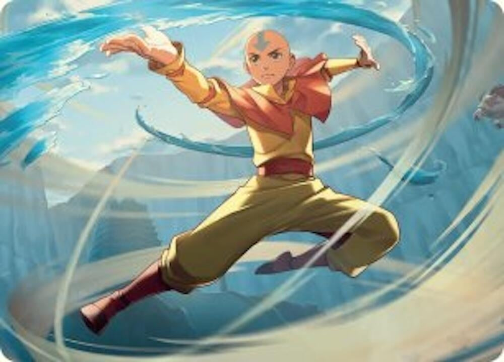 Image for Aang, Swift Savior Art Card (20) (ASTLA) - Magic: The Gathering