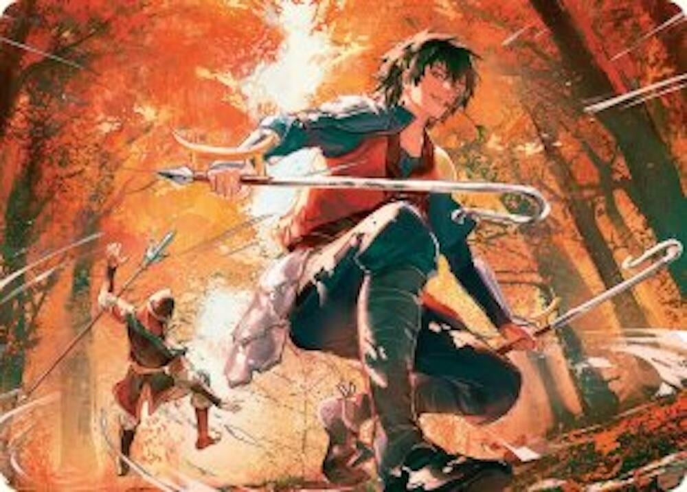 Image for Jet, Rebel Leader Art Card (26) (ASTLA) - Magic: The Gathering