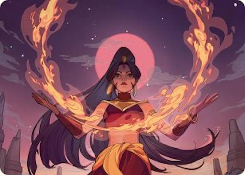 Image for Firebending Student Art Card (44) (ASTLA) - Magic: The Gathering