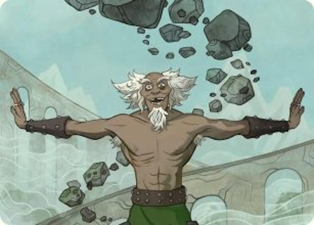 Image for Bumi, Unleashed Art Card (46) (ASTLA) - Magic: The Gathering
