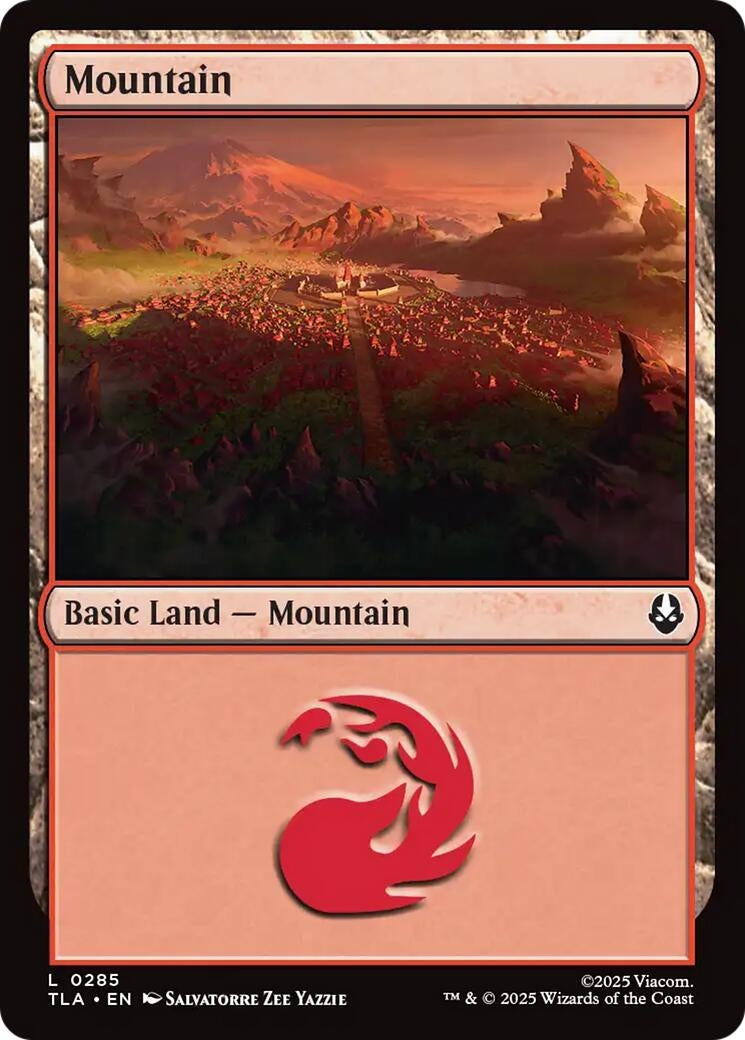 Image for Mountain (0285) (285) (TLA) - Magic: The Gathering