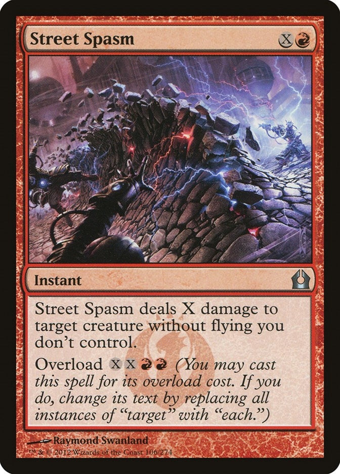 Image for Street Spasm (106) (RTR) - Magic: The Gathering