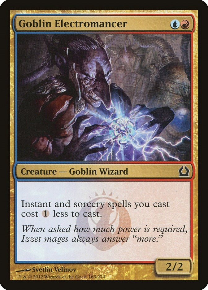 Image for Goblin Electromancer (163) (RTR) - Magic: The Gathering