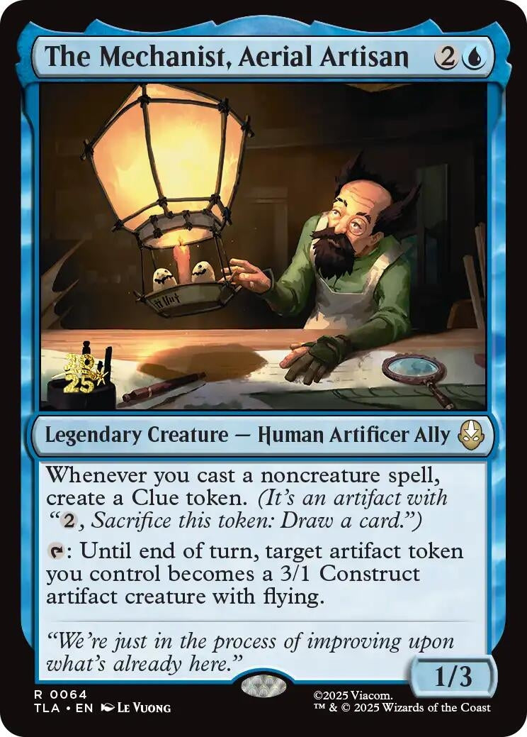 Image for The Mechanist, Aerial Artisan (64) - Magic: The Gathering