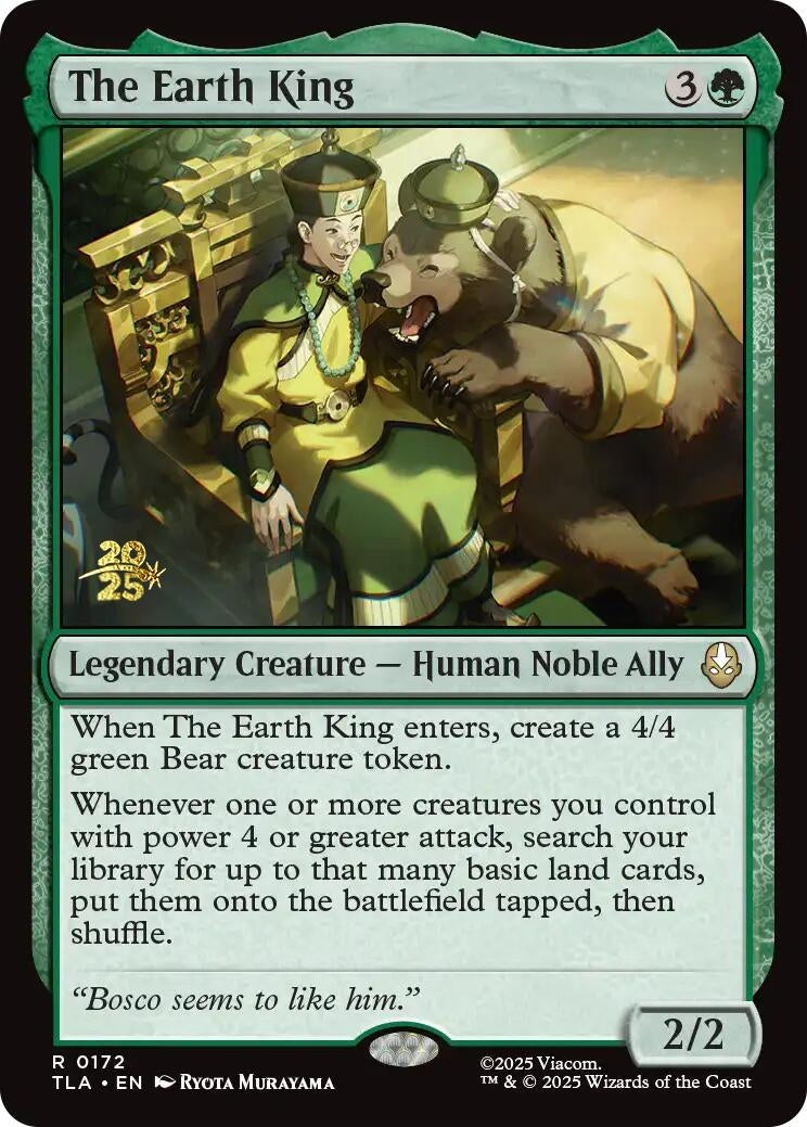 Image for The Earth King (172) - Magic: The Gathering