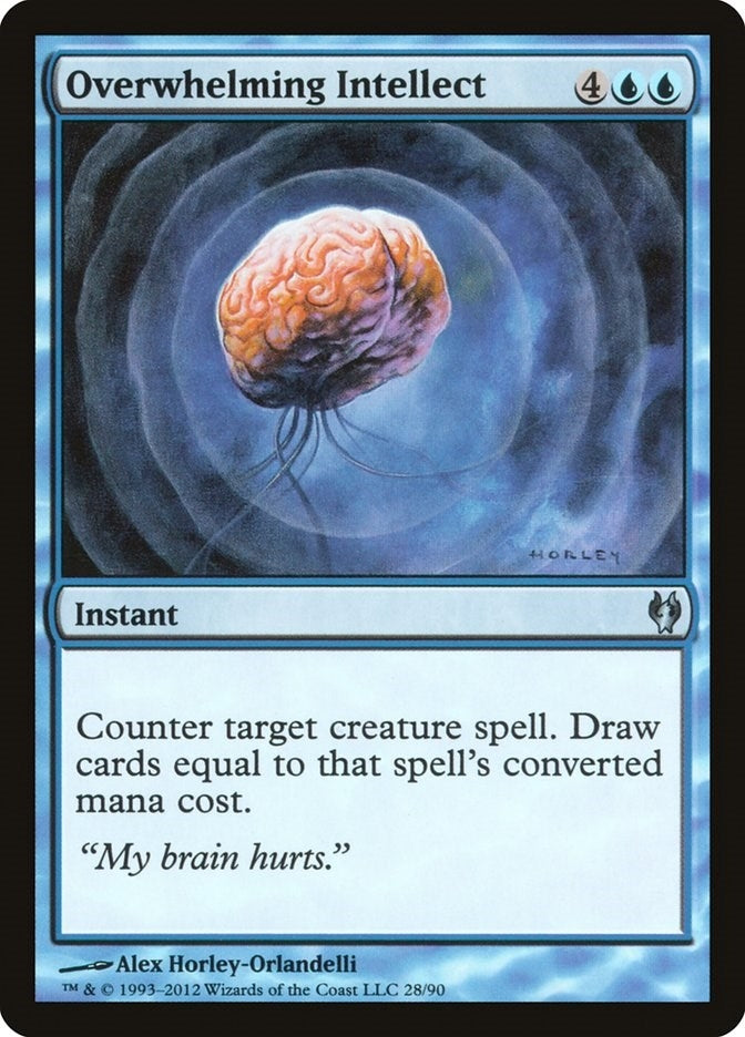 Image for Overwhelming Intellect (28) (DDJ) - Magic: The Gathering
