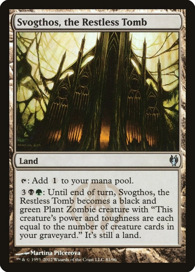 Image for Svogthos, the Restless Tomb (81) (DDJ) - Magic: The Gathering