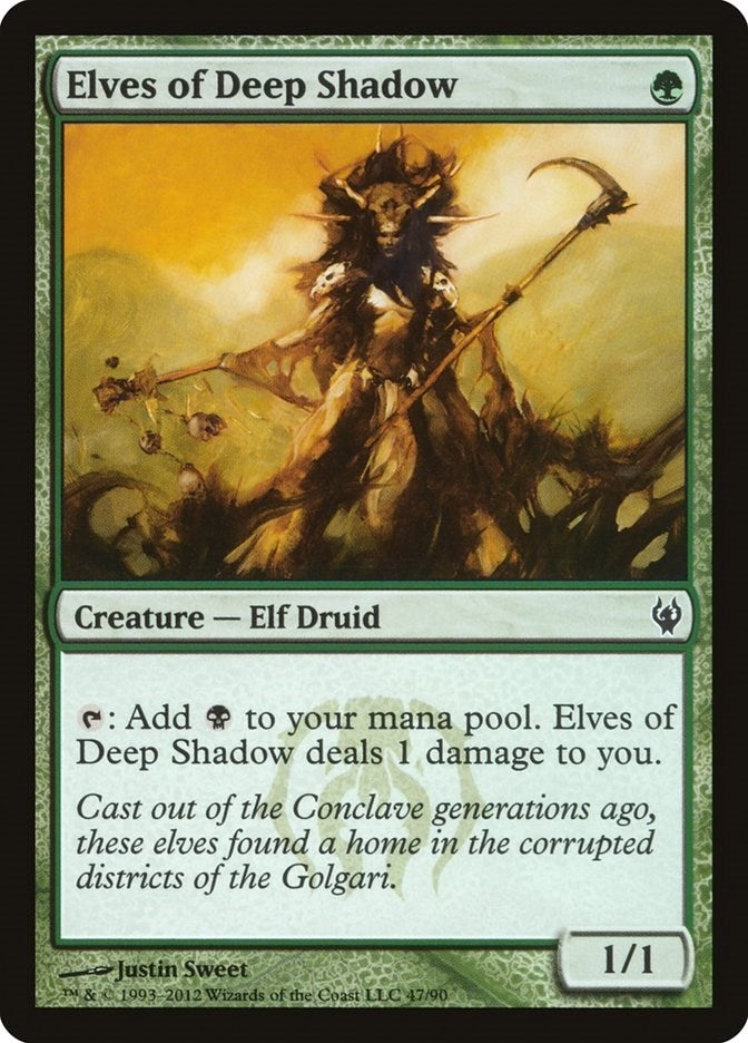 Image for Elves of Deep Shadow (47) (DDJ) - Magic: The Gathering