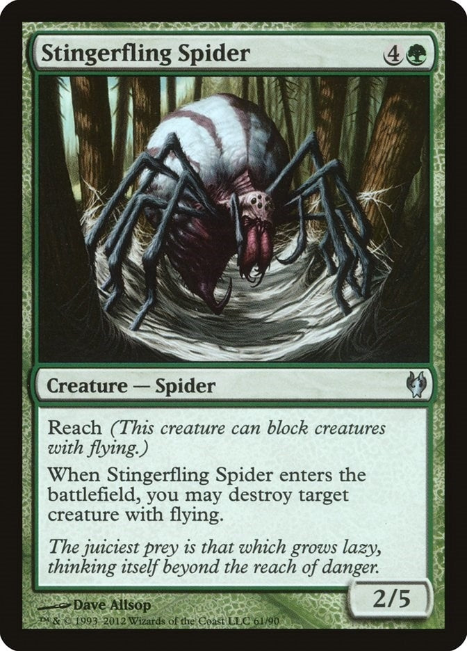 Image for Stingerfling Spider (61) (DDJ) - Magic: The Gathering