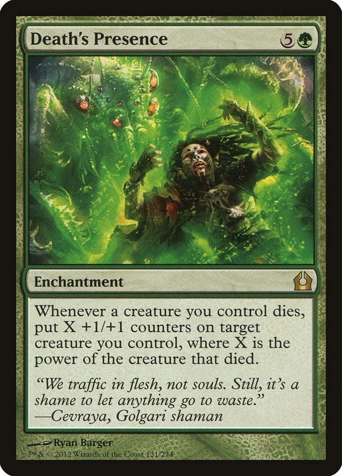 Image for Death's Presence (121) (RTR) - Magic: The Gathering
