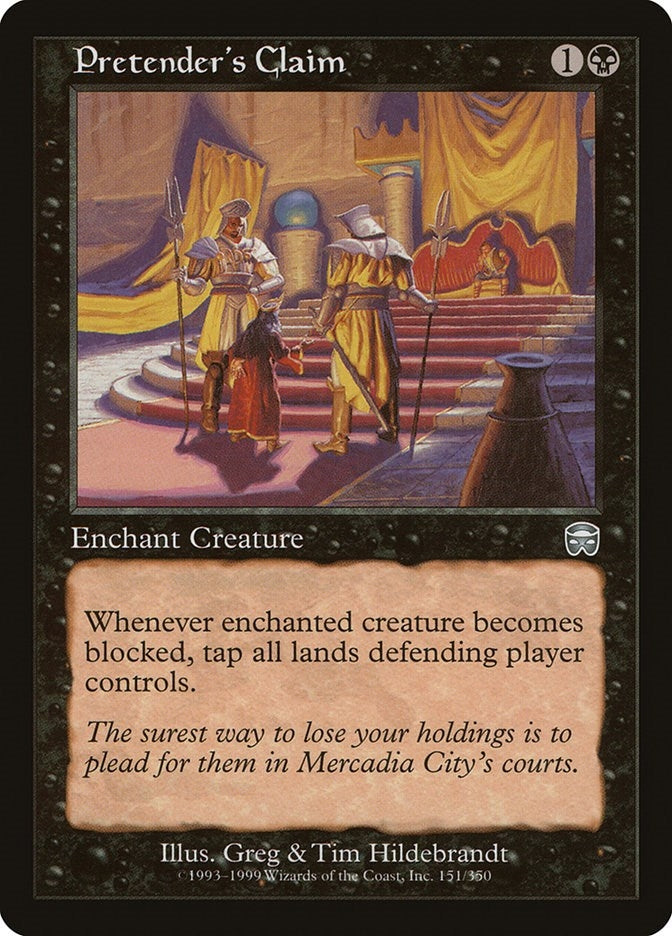 Image for Pretender's Claim (151) - Magic: The Gathering