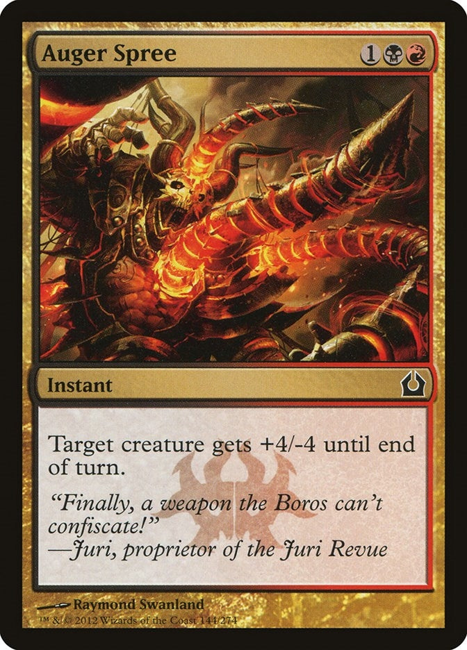 Image for Auger Spree (144) (RTR) - Magic: The Gathering