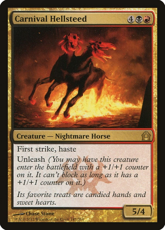 Image for Carnival Hellsteed (147) (RTR) - Magic: The Gathering