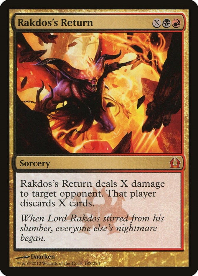 Image for Rakdos's Return (188) (RTR) - Magic: The Gathering