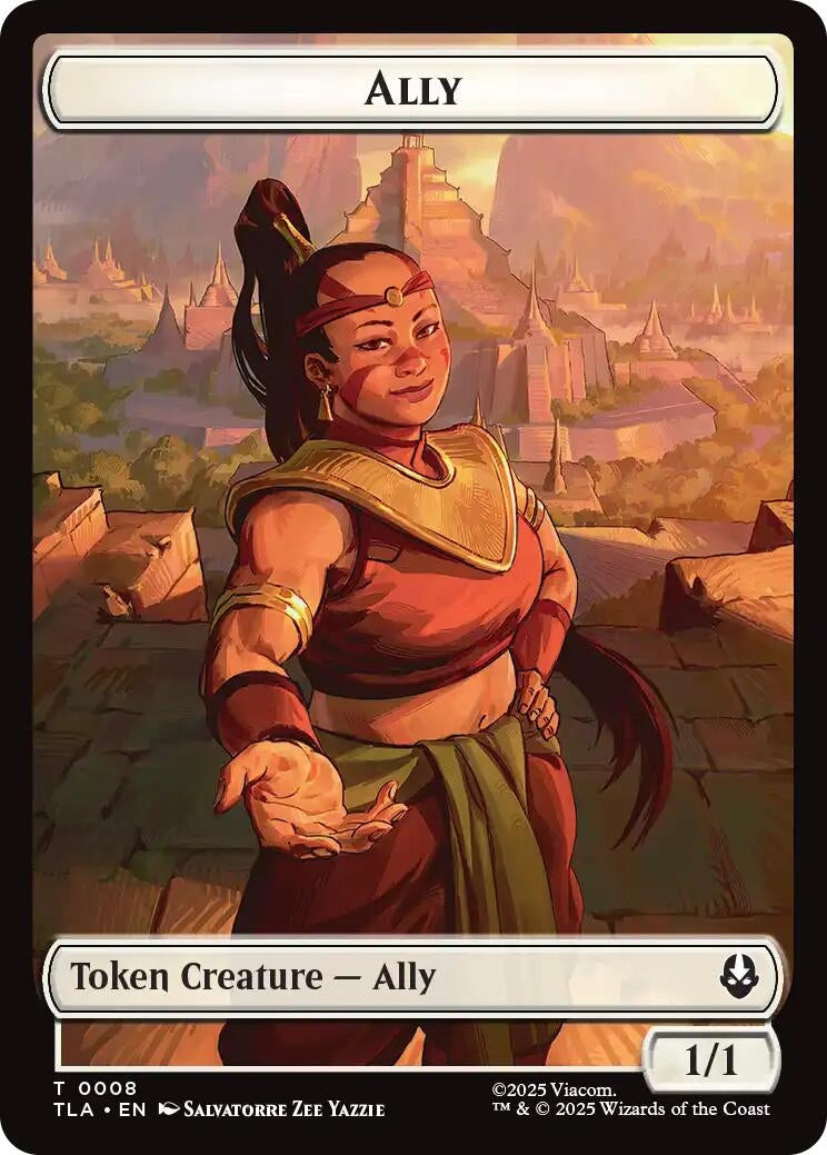 Image for Ally (0008) // Clue (0016) Double-Sided Token (8 // 16) (TLA) - Magic: The Gathering