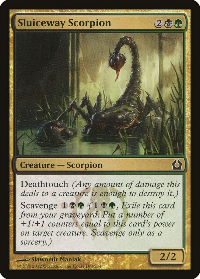 Image for Sluiceway Scorpion (198) - Magic: The Gathering