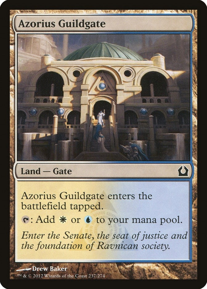 Image for Azorius Guildgate (237) (RTR) - Magic: The Gathering